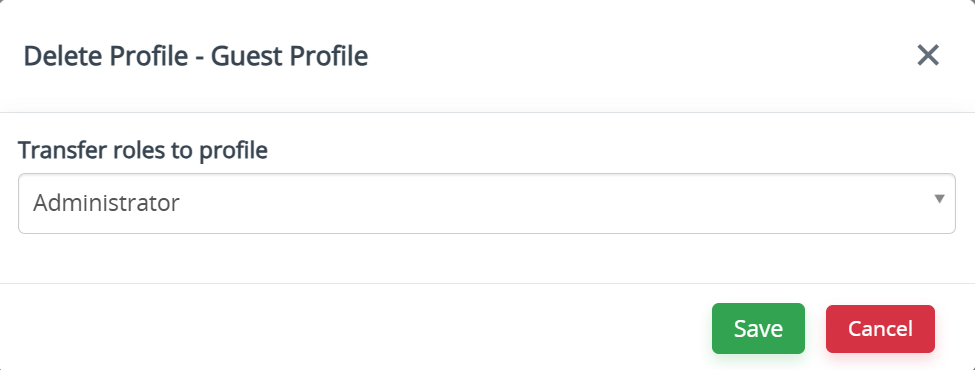 Delete a Profile