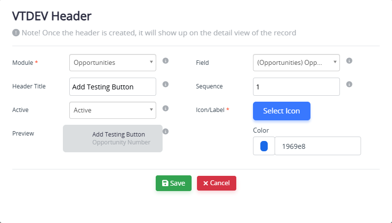 Adding Headers