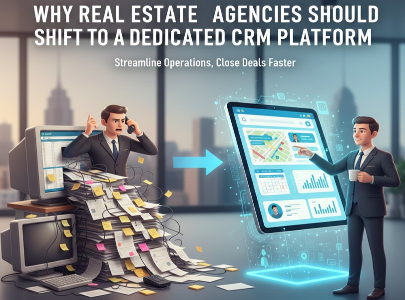 Why Real Estate Agencies Should Shift to a Dedicated CRM Platform