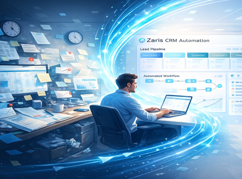 From Busy to Productive Transforming Your Sales with Zaris CRM Automations