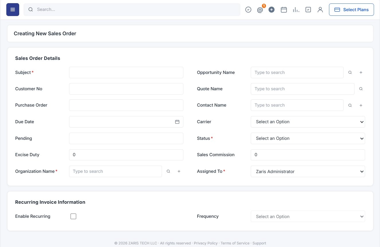 Sales Order-Update sales orders effortlessly