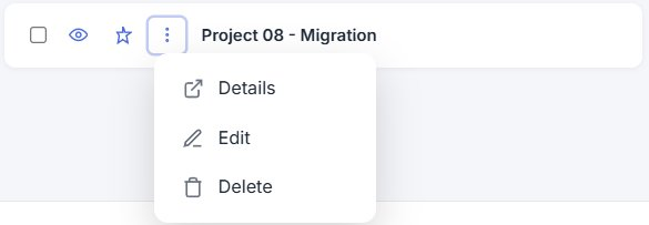 PROJECTS-Easily update