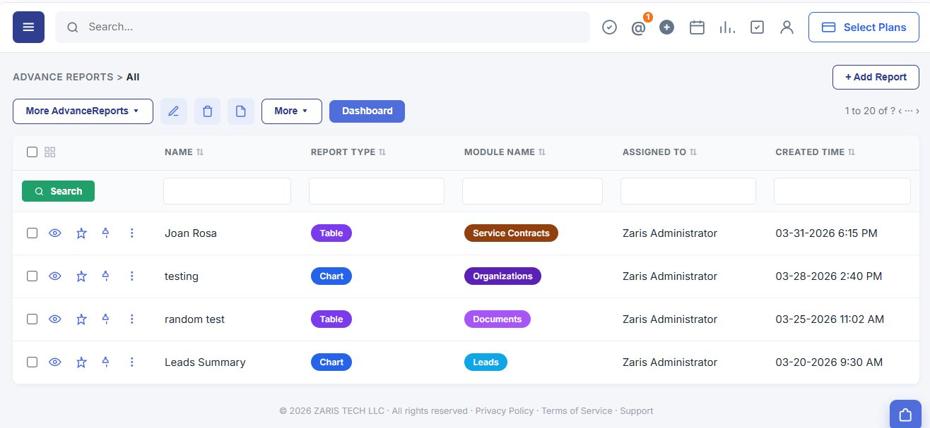 Centralized Report Hub