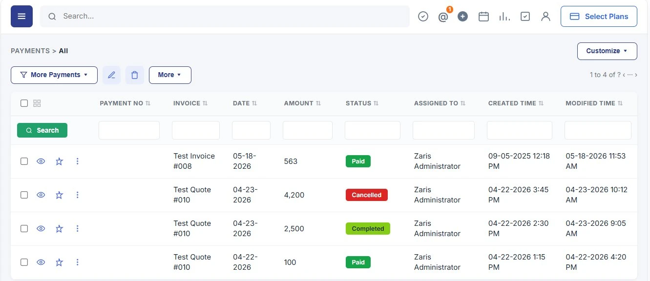 Centralized Payments Overview