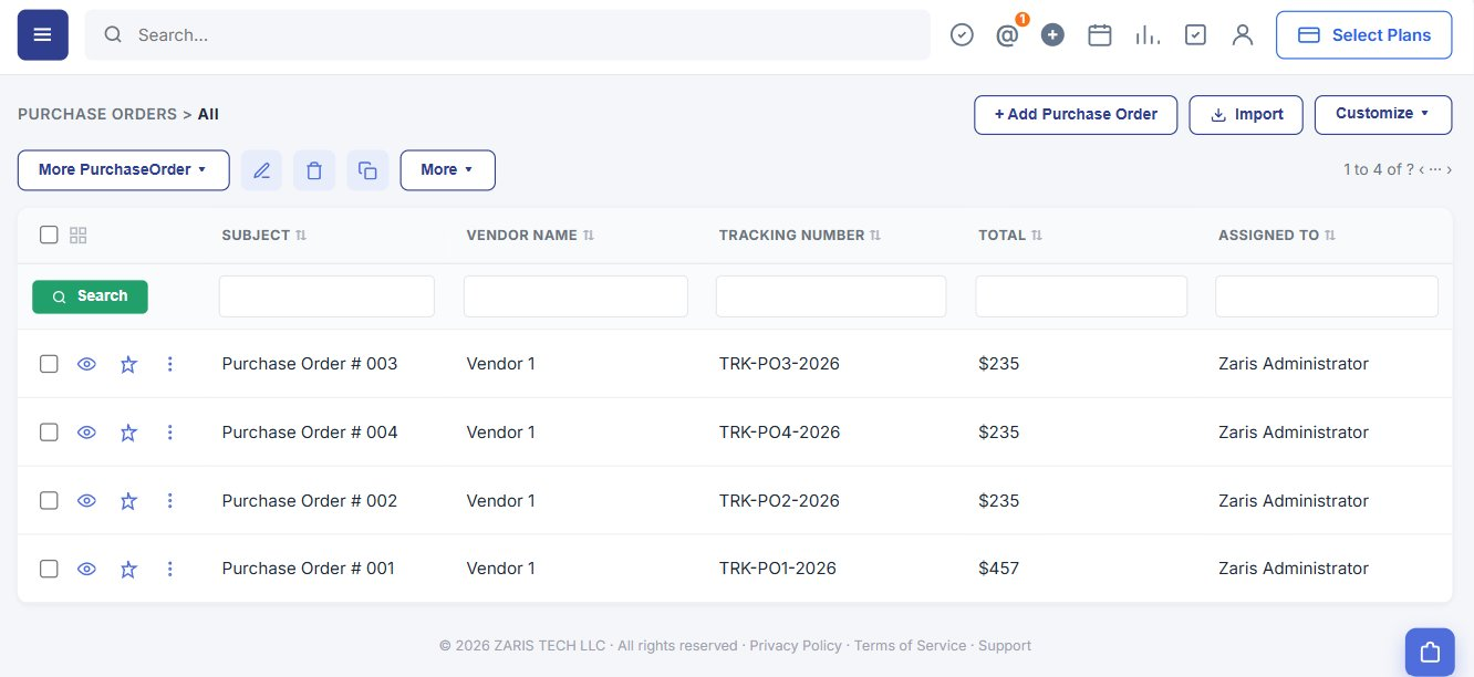 Centralized Purchase Orders Overview
