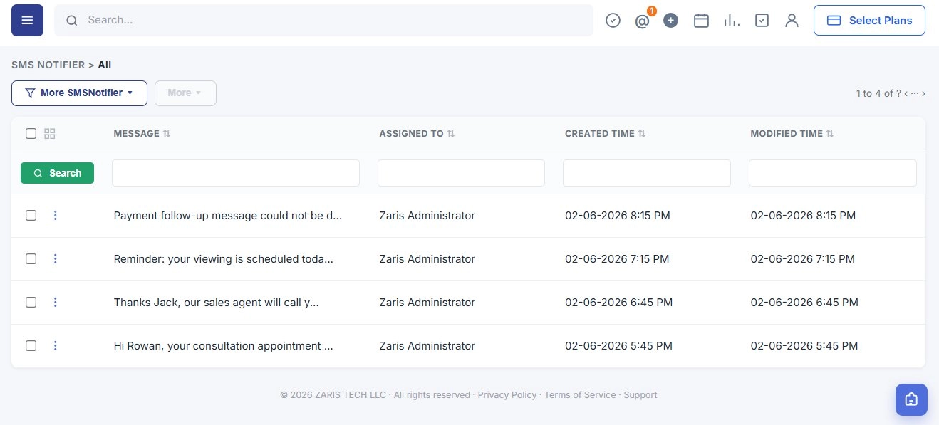 All messages in one workspace